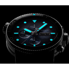 Load image into Gallery viewer, Tissot Supersport Chrono Blue Dial Silver Steel Strap Watch For Men - T125.617.11.041.00