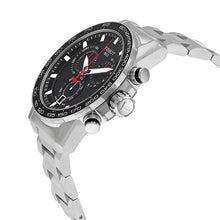 Load image into Gallery viewer, Tissot Supersport Chrono Black Dial Silver Steel Strap Watch For Men - T125.617.11.051.00