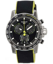 Load image into Gallery viewer, Tissot T Sport Supersport Chrono Tour De France Black Dial Black Nylon Strap Watch for Men - T125.617.17.051.00