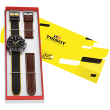 Load image into Gallery viewer, Tissot T Sport Supersport Chrono Tour De France Black Dial Black Nylon Strap Watch for Men - T125.617.17.051.00