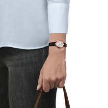Load image into Gallery viewer, Tissot Bellissima Small Lady White Dial Brown Leather Strap Watch For Women - T126.010.36.013.00