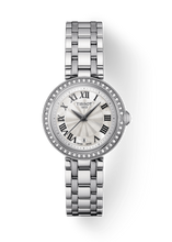 Load image into Gallery viewer, Tissot Bellissima Small Lady Diamonds Silver Dial Silver Steel Strap Watch For Women - T126.010.61.113.00
