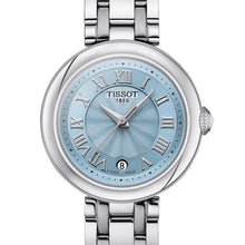 Load image into Gallery viewer, Tissot Bellissima Small Lady Light Blue Dial Silver Steel Strap Watch for Women - T126.010.11.133.00