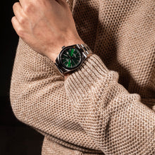 Load image into Gallery viewer, Tissot Gentleman Powermatic 80 Silicium Green Dial Silver Steel Strap Watch For Men - T127.407.11.091.01