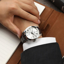 Load image into Gallery viewer, Tissot Gentleman Powermatic 80 Silicium Silver Dial Brown Leather Strap Watch For Men - T127.407.16.031.01