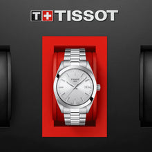 Load image into Gallery viewer, Tissot Gentleman Silver Dial Silver Steel Strap Watch For Men - T127.410.11.031.00