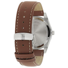 Load image into Gallery viewer, Tissot Gentleman Blue Dial Brown Leather Strap Watch For Men - T127.410.16.041.00