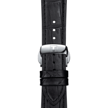 Load image into Gallery viewer, Tissot Gentlemen Blue Dial Black Leather Strap Watch for Men - T127.410.16.041.01