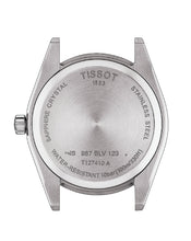 Load image into Gallery viewer, Tissot Gentlemen Silver Dial Brown Leather Strap Watch for Men - T127.410.16.031.01