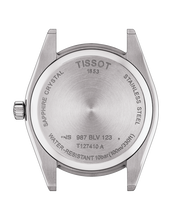 Load image into Gallery viewer, Tissot Gentleman Blue Dial Brown Leather Strap Watch For Men - T127.410.16.041.00