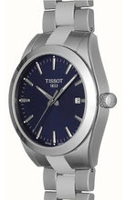 Load image into Gallery viewer, Tissot Gentleman Blue Dial Silver Steel Strap Watch For Men - T127.410.11.041.00