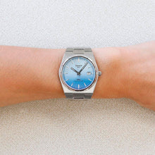 Load image into Gallery viewer, Tissot PRX Powermatic 80 Gradient Blue Dial Silver Steel Strap Watch for Men - T137.407.11.351.01