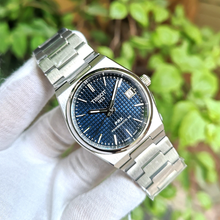 Load image into Gallery viewer, Tissot PRX Powermatic 80 Blue Dial Silver Steel Strap Watch for Men - T137.207.11.041.00