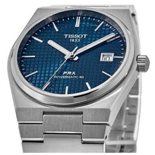Load image into Gallery viewer, Tissot PRX Powermatic 80 Blue Dial Silver Steel Strap Watch for Men - T137.207.11.041.00