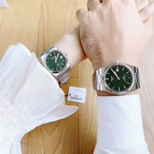 Load image into Gallery viewer, Tissot PRX Powermatic 80 Green Dial Silver Steel Strap Watch for Men - T137.207.11.091.00