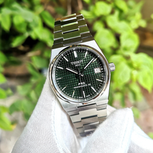 Load image into Gallery viewer, Tissot PRX Powermatic 80 Green Dial Silver Steel Strap Watch for Men - T137.207.11.091.00