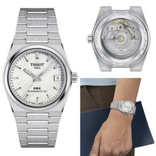 Load image into Gallery viewer, Tissot PRX Powermatic 80 White Dial Silver Steel Strap Watch for Men - T137.207.11.111.00