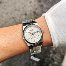 Load image into Gallery viewer, Tissot PRX Powermatic 80 White Dial Silver Steel Strap Watch for Men - T137.207.11.111.00