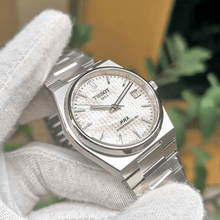 Load image into Gallery viewer, Tissot PRX Powermatic 80 White Dial Silver Steel Strap Watch for Men - T137.207.11.111.00