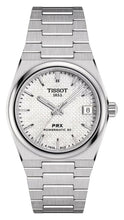 Load image into Gallery viewer, Tissot PRX Powermatic 80 White Dial Silver Steel Strap Watch for Men - T137.207.11.111.00