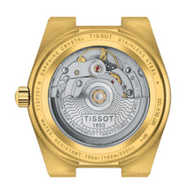 Load image into Gallery viewer, Tissot PRX Powermatic 80 Gold Dial Gold Steel Strap Watch for Men - T137.207.33.021.00
