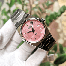 Load image into Gallery viewer, Tissot PRX Quartz Pink Dial Silver Steel Strap Watch for Women - T137.210.11.331.00