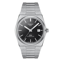 Load image into Gallery viewer, Tissot PRX Powermatic 80 Black Dial Silver Steel Strap Watch For Men - T137.407.11.051.00
