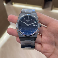 Load image into Gallery viewer, Tissot Powermatic 80 Automatic Gradient Blue Dial Silver Steel Strap Watch for Men - T137.407.11.051.01