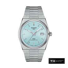 Load image into Gallery viewer, Tissot PRX Powermatic 80 Ice Blue Tiffany Dial Silver Steel Strap Watch for Men - T137.407.11.351.00