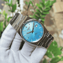 Load image into Gallery viewer, Tissot PRX Powermatic 80 Gradient Blue Dial Silver Steel Strap Watch for Men - T137.407.11.351.01