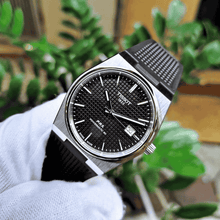 Load image into Gallery viewer, Tissot PRX Powermatic 80 Black Dial Black Rubber Strap Watch for Men - T137.407.17.051.00