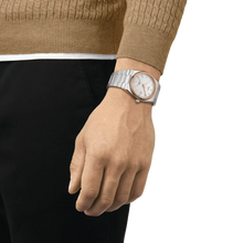 Load image into Gallery viewer, Tissot PRX Powermatic 80 Silver Dial Silver Steel Strap Watch For Men - T1374072203100