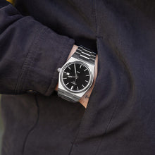 Load image into Gallery viewer, Tissot PRX Quartz Black Dial Silver Steel Strap Watch For Men - T137.410.11.051.00