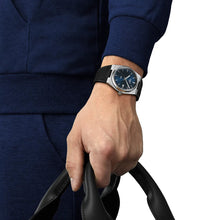 Load image into Gallery viewer, Tissot PRX Blue Dial Black Rubber Strap Watch For Men - T137.410.17.041.00