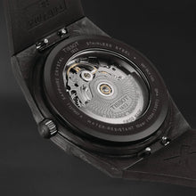 Load image into Gallery viewer, Tissot PRX Powermatic 80 Carbon Black Dial Black Rubber Strap Watch for Men - T137.907.97.201.00