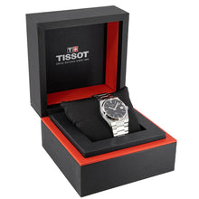 Load image into Gallery viewer, Tissot PRX Powermatic 80 Black Dial Silver Steel Strap Watch for Men - T137.207.11.051.00