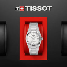 Load image into Gallery viewer, Tissot PRX Powermatic 80 White Dial Silver Steel Strap Watch for Men - T137.207.11.111.00