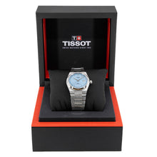 Load image into Gallery viewer, Tissot PRX Powermatic 80 Ice Blue Dial Silver Steel Strap Watch for Men - T137.207.11.351.00