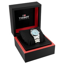 Load image into Gallery viewer, Tissot PRX Powermatic 80 Ice Blue Dial Silver Steel Strap Watch for Men - T137.207.11.351.00
