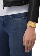 Load image into Gallery viewer, Tissot PRX Powermatic 80 Gold Dial Gold Steel Strap Watch for Men - T137.207.33.021.00