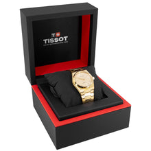 Load image into Gallery viewer, Tissot PRX Powermatic 80 Gold Dial Gold Steel Strap Watch for Men - T137.207.33.021.00