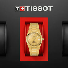 Load image into Gallery viewer, Tissot PRX Powermatic 80 Gold Dial Gold Steel Strap Watch for Men - T137.207.33.021.00