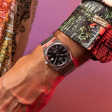 Load image into Gallery viewer, Tissot PRX Powermatic 80 Black Dial Silver Steel Strap Watch for Men - T137.407.11.051.00