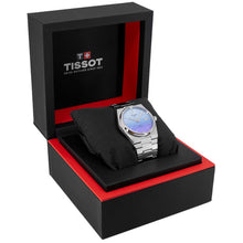 Load image into Gallery viewer, Tissot PRX Powermatic 80 Gradient Blue Dial Silver Steel Strap Watch for Men - T137.407.11.351.01