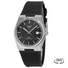 Load image into Gallery viewer, Tissot PRX Black Dial Black Rubber Strap Watch For Men - T137.410.17.051.00