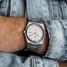 Load image into Gallery viewer, Tissot PRX Quartz Silver Dial Silver Steel Strap Watch for Men - T137.410.11.031.00
