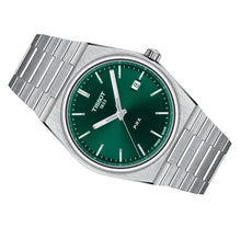 Load image into Gallery viewer, Tissot PRX Green Dial Silver Steel Strap Watch For Men - T137.410.11.091.00