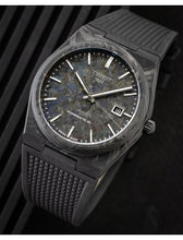 Load image into Gallery viewer, Tissot PRX Powermatic 80 Carbon Black Dial Black Rubber Strap Watch for Men - T137.907.97.201.00