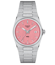 Load image into Gallery viewer, Tissot PRX Quartz Pink Dial Silver Steel Strap Watch for Women - T137.210.11.331.00