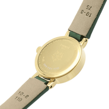 Load image into Gallery viewer, Tissot Lovely Round Green Mother of Pearl Dial Green Leather Strap Watch for Women - T140.009.36.091.00